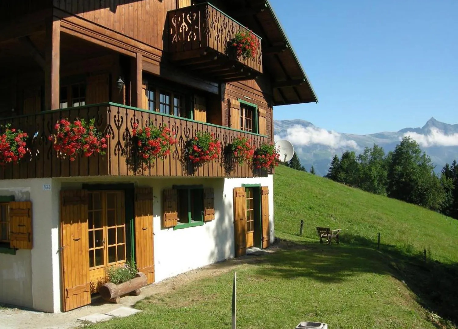 Chalet Marie Paradis Vue Mont Blanc سا جيرفي لي با