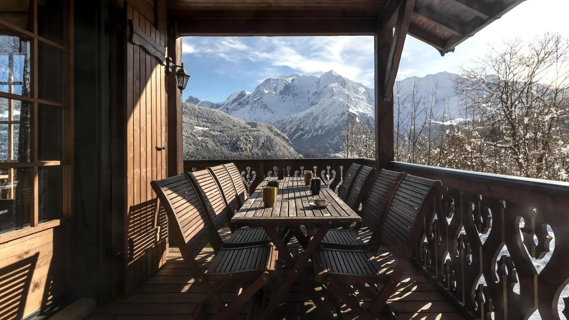 Chalet Marie Paradis Vue Mont Blanc سا جيرفي لي با فرنسا