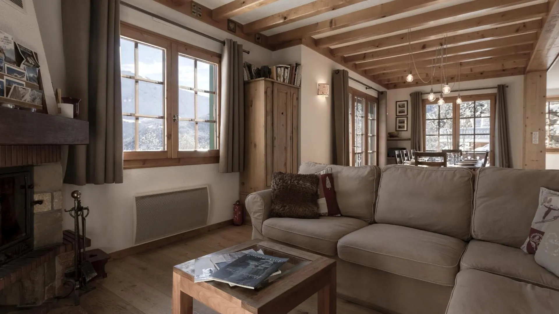 Chalet Marie Paradis Vue Mont Blanc سا جيرفي لي با